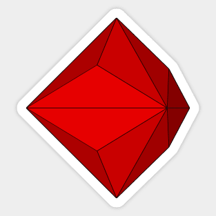 Gmtrx Seni Lawal Triakis Octahedron Sticker